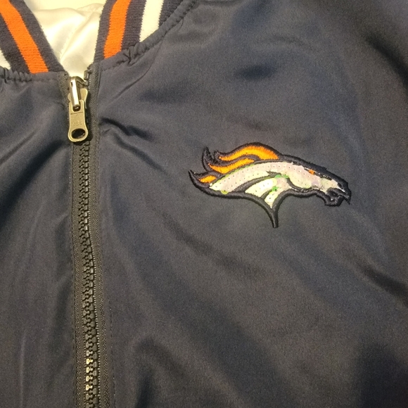 Women's Bronco Reversible Jacket Small also free Bronco thermal cup with purchas - Picture 5 of 8